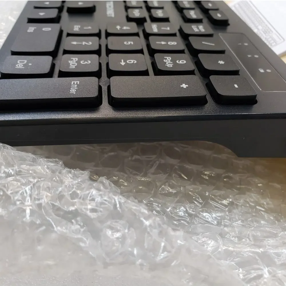 TECKNET TK-KB058 Wireless Keyboard Full-Size 2.4G with USB Dongle (Black)